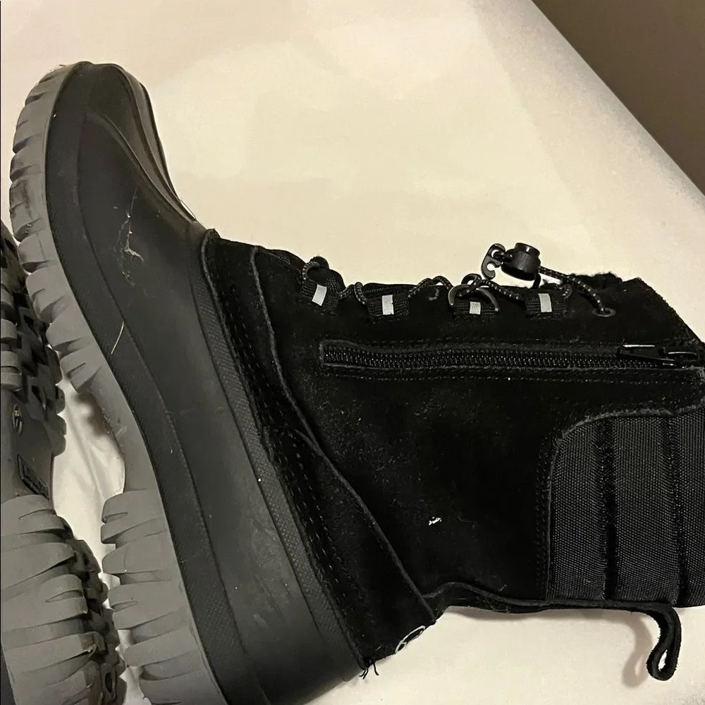 Lands' End Black Winter Boots